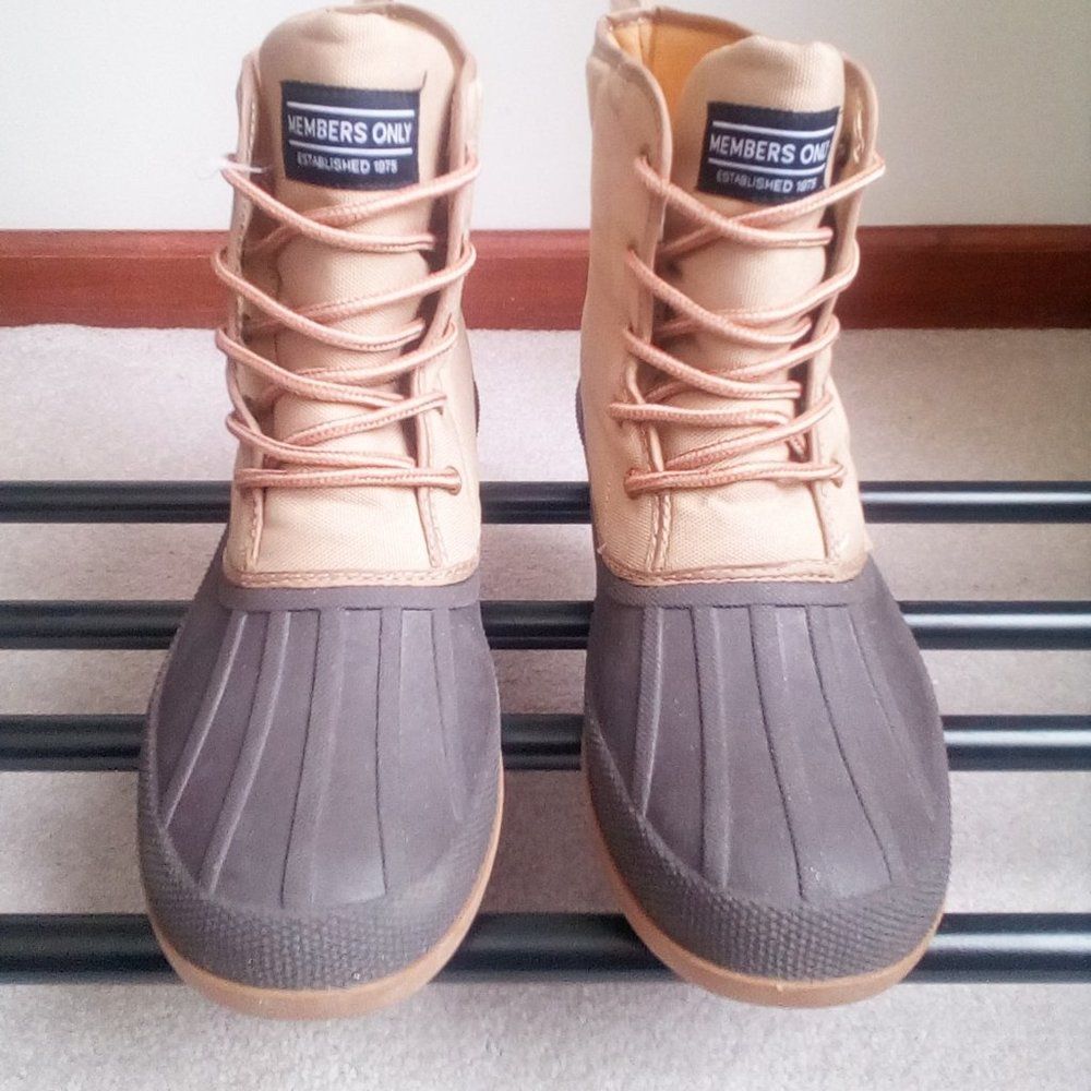 MEMBERS ONLY Men All Weather Snow Duck Boot NWOB